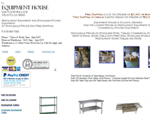 Tablet Screenshot of equipmenthouse.com
